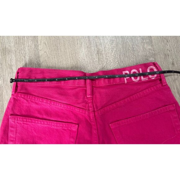 Polo Ralph Lauren Hot Pink Cutoff Shorts W 29 L 14 - Picture 9 of 10